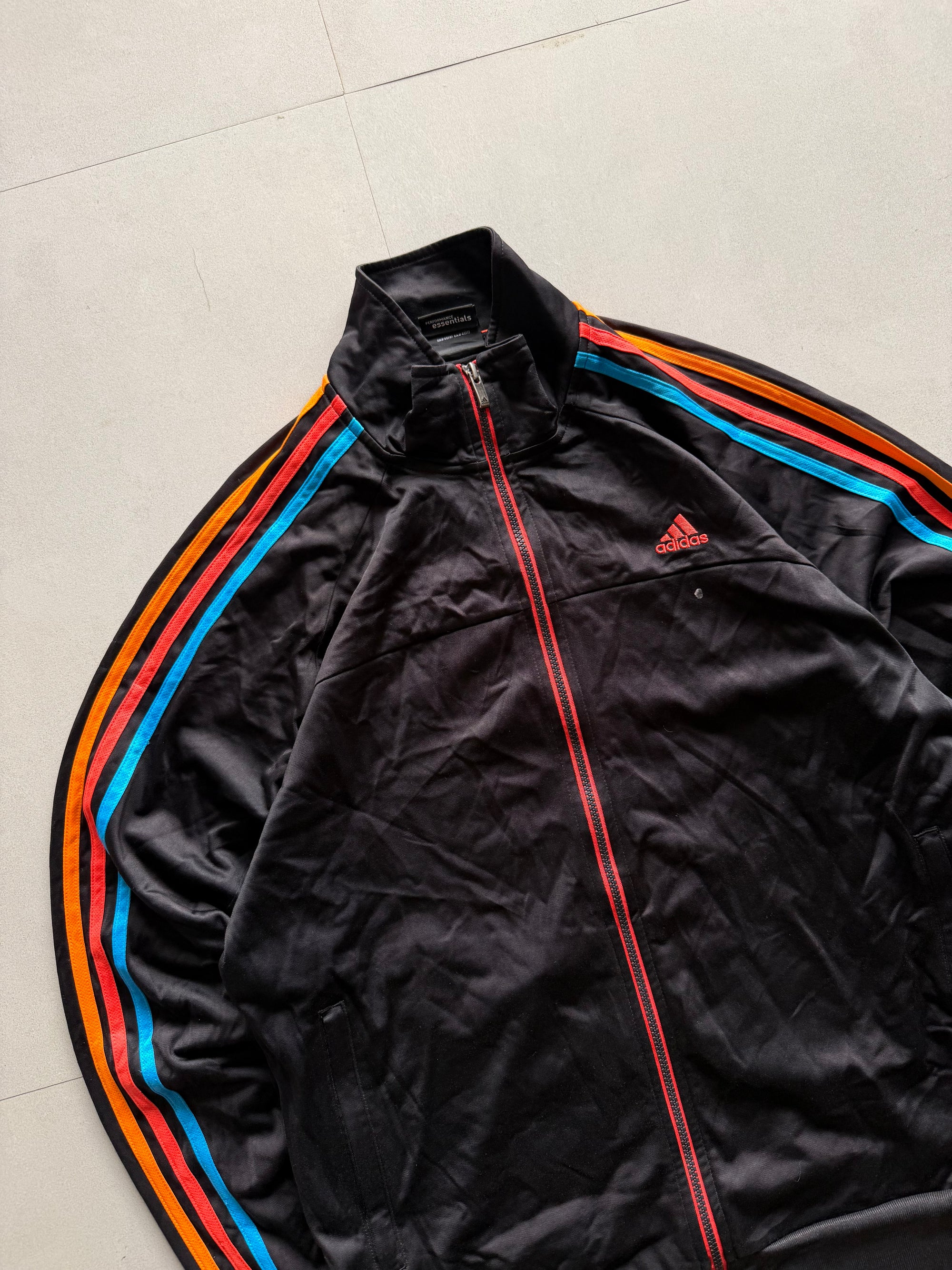 ADIDAS STRIPED JACKET - L