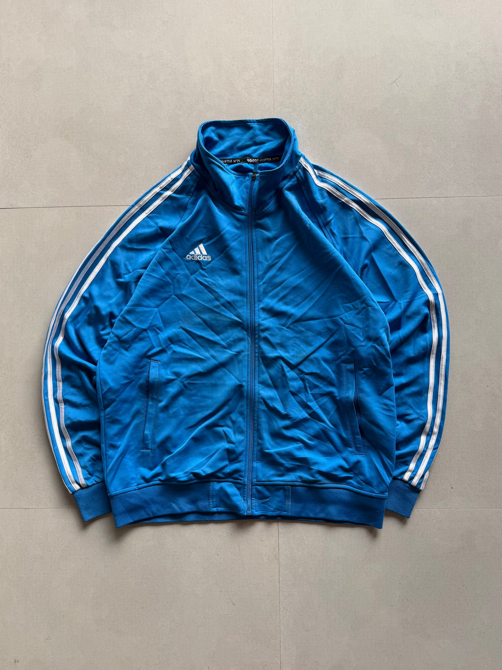 ADIDAS STRIPED JACKET - XL
