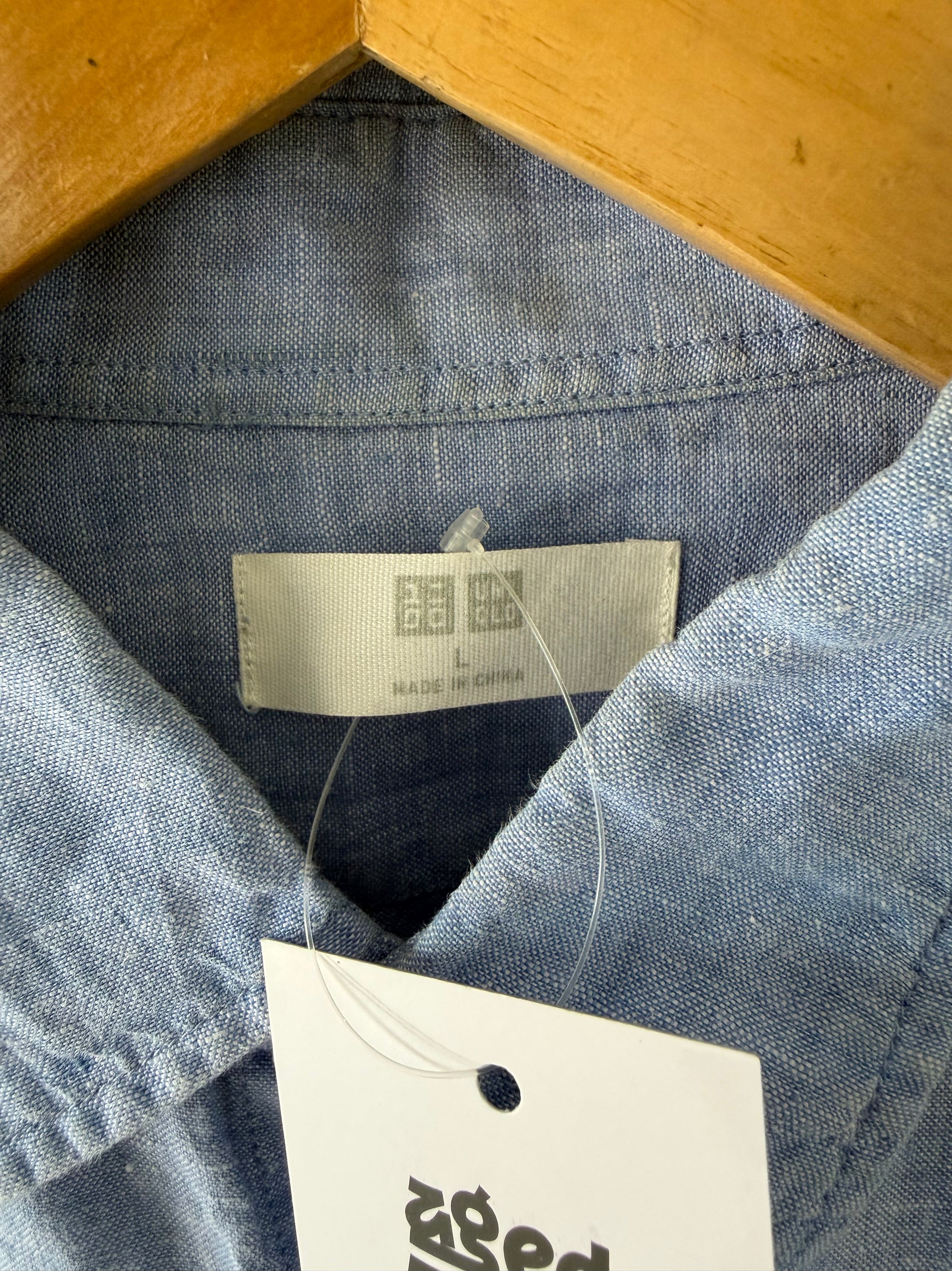 UNIQLO LINEN SHIRT SLN101 - M