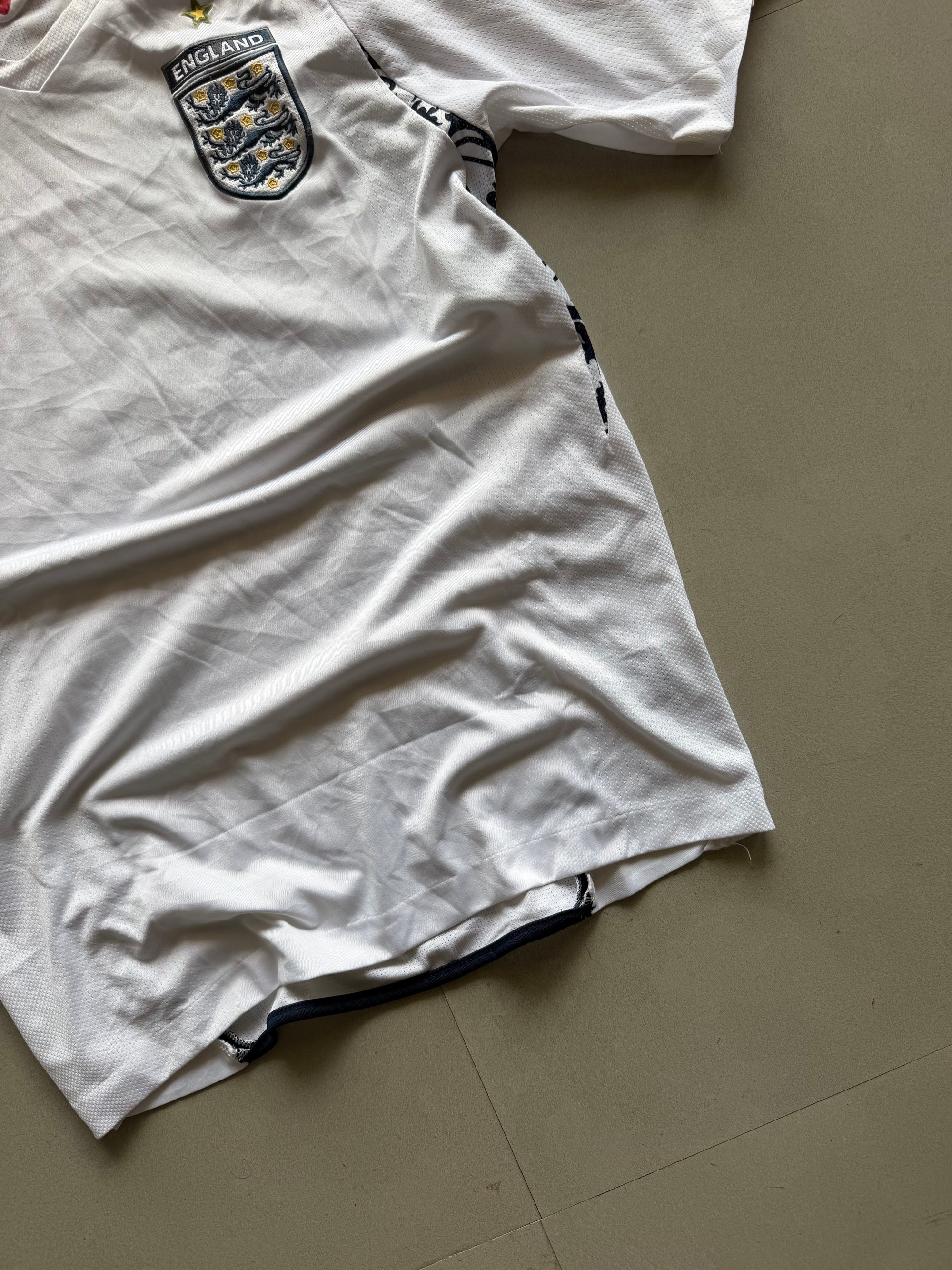 2007 UMBRO ENGLAND JERSEY - XS