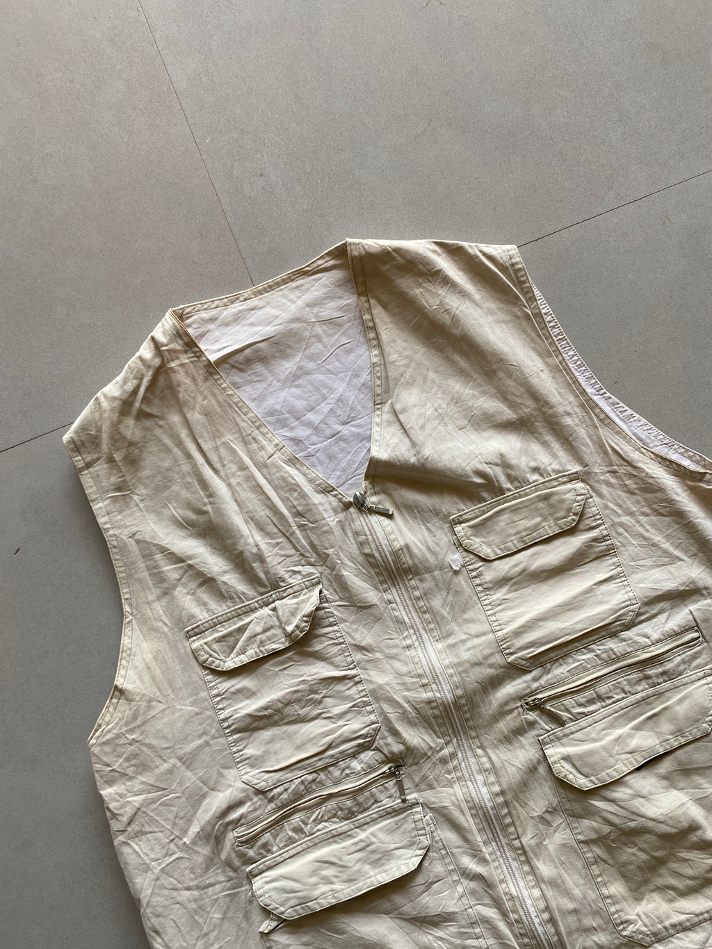 UTILITY VEST JACKET - L