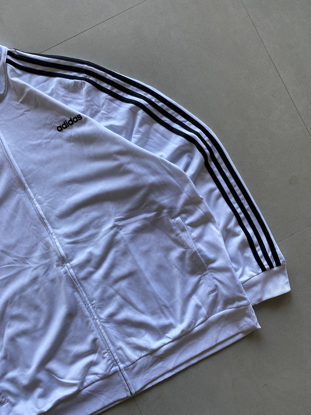 ADIDAS STRIPED JACKET -  XXL
