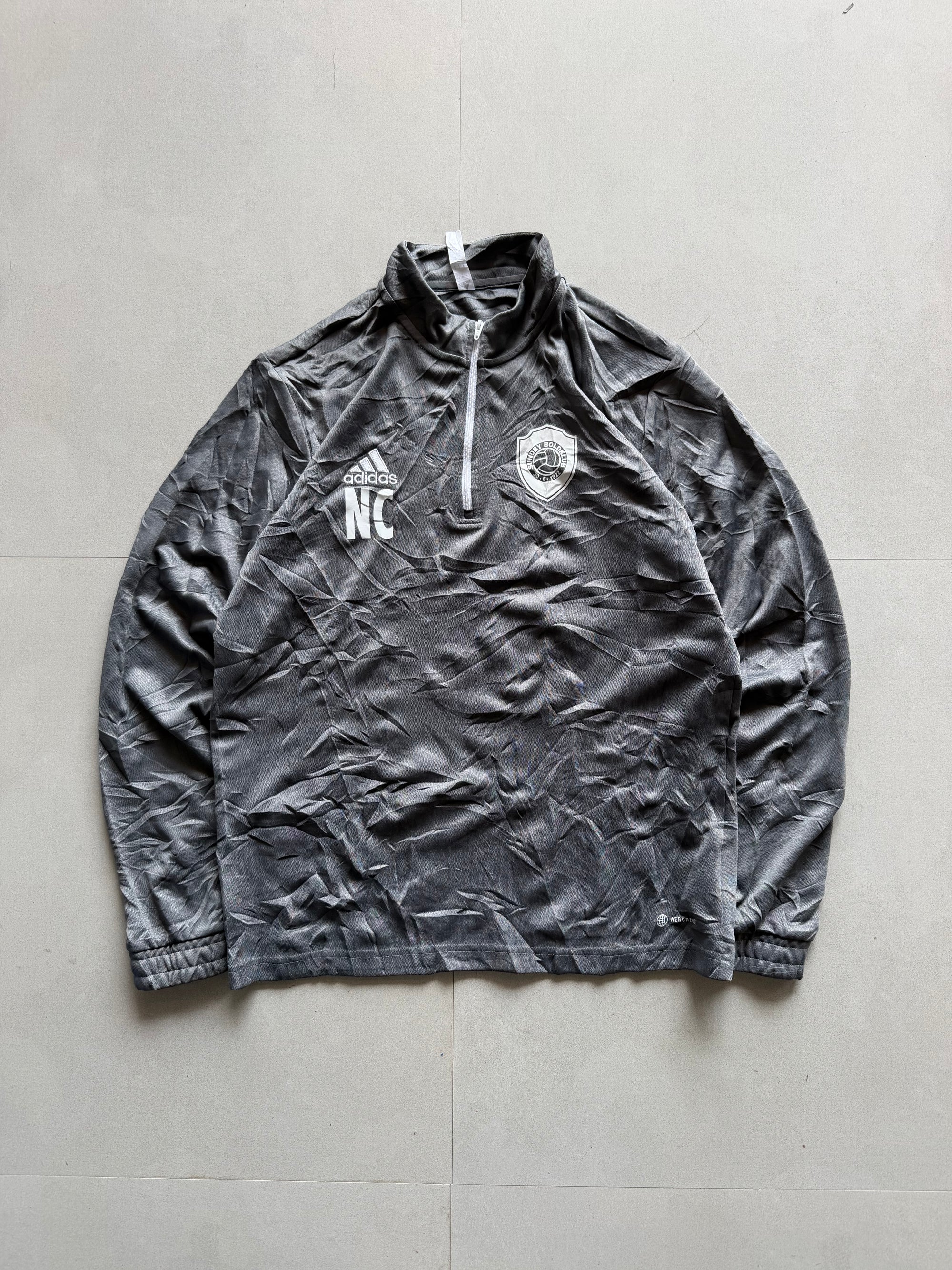 ADIDAS QUARTER ZIP JACKET - M