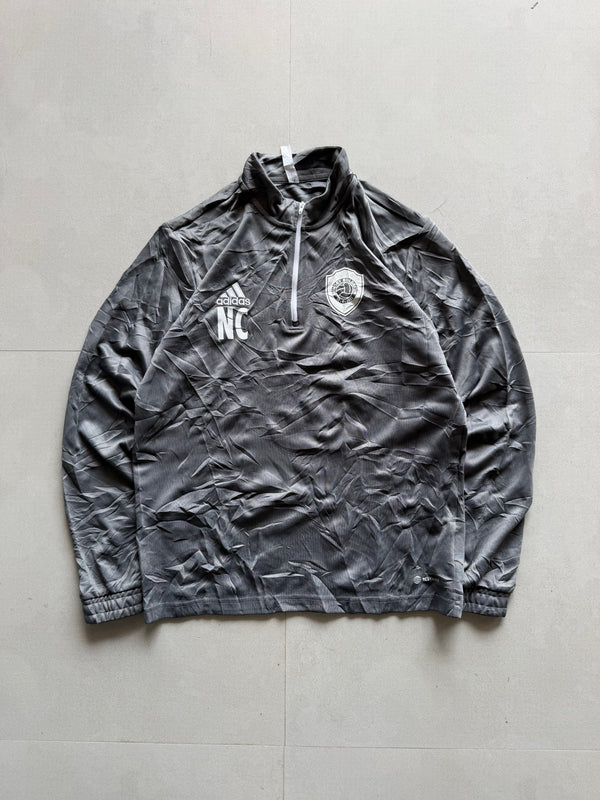 ADIDAS QUARTER ZIP JACKET - M