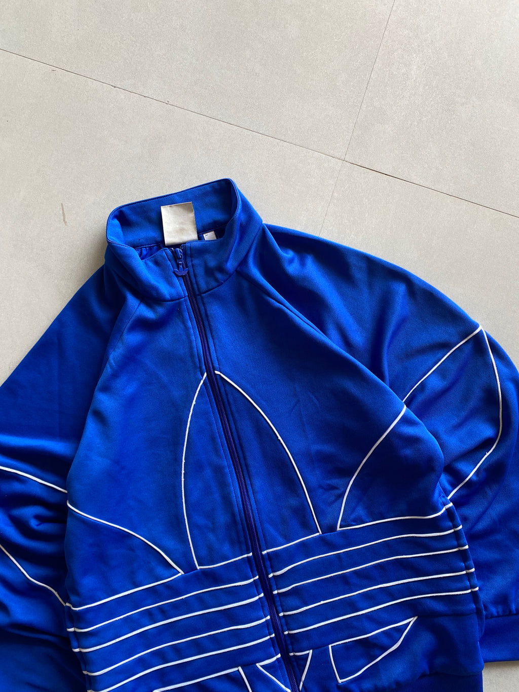 VINTAGE ADIDAS BIG LOGO JACKET - M