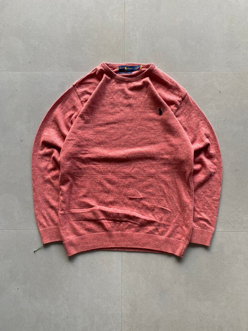 RALPH LAUREN PINK SWEATSHIRT - M