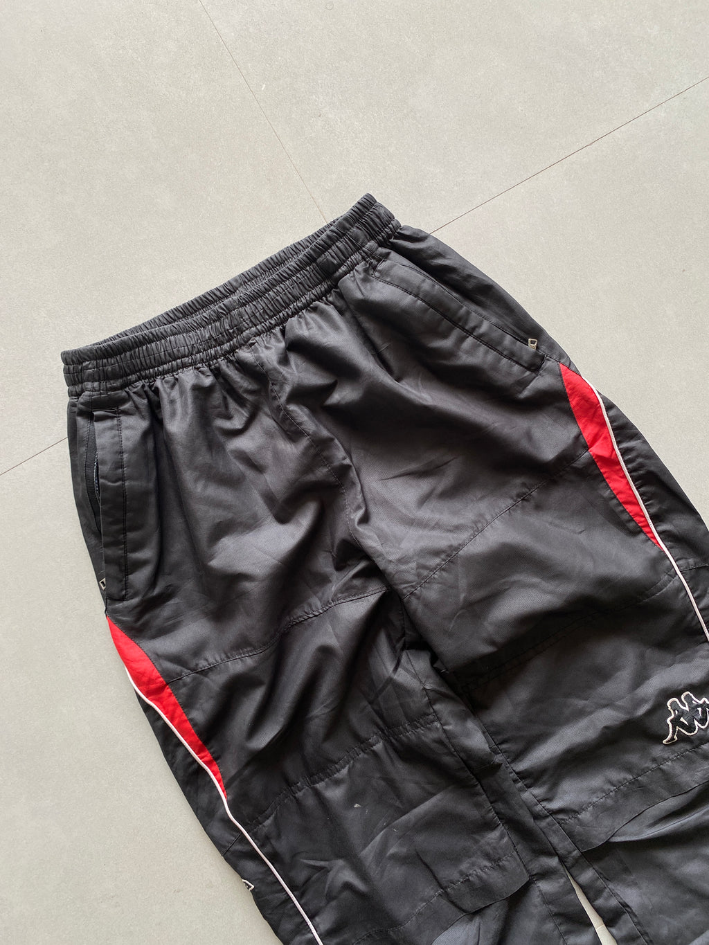 VINTAGE KAPPA BAGGY TRACK PANT - S