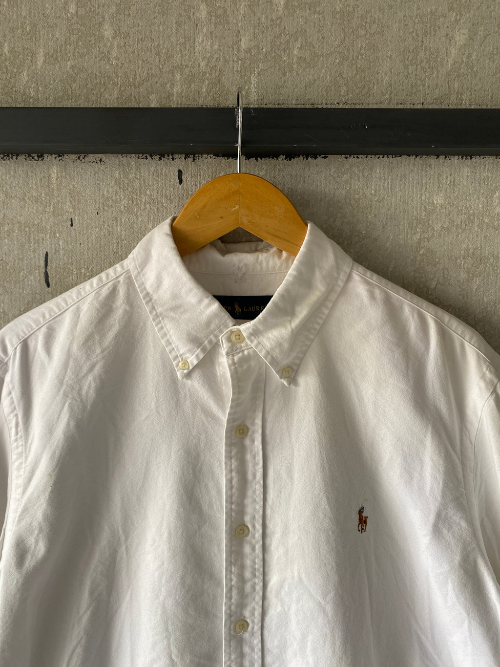 RALPH LAUREN WHITE SHIRT - XL