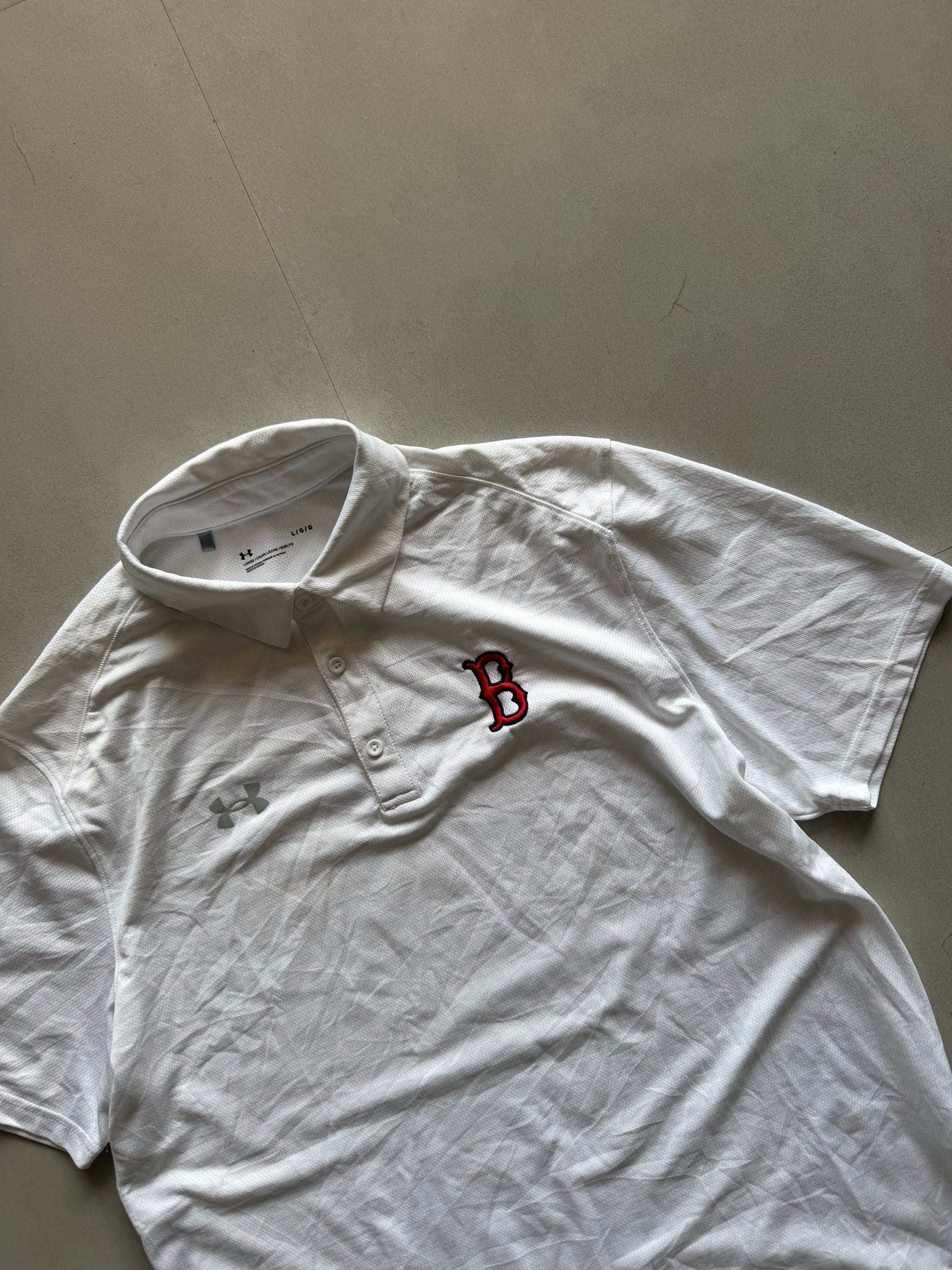 UNDER ARMOUR DRI FIT POLO TEE - M