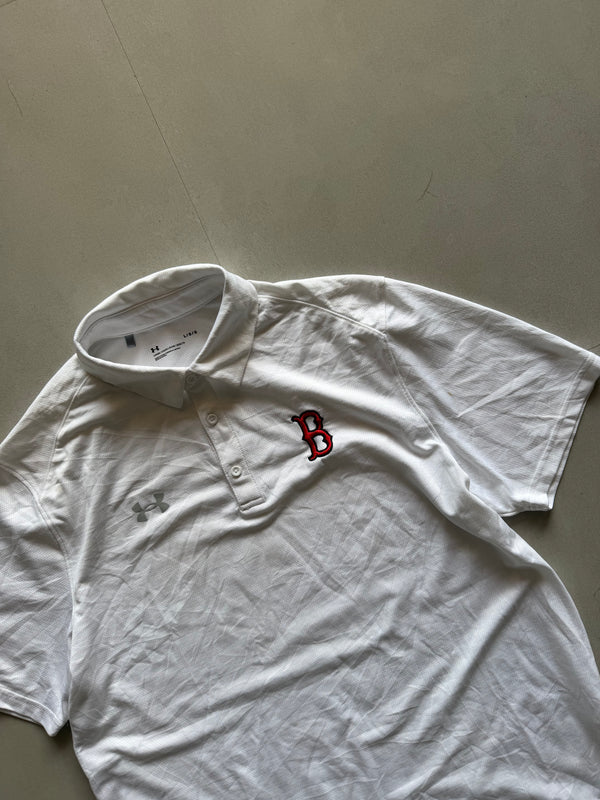 UNDER ARMOUR DRI FIT POLO TEE - M