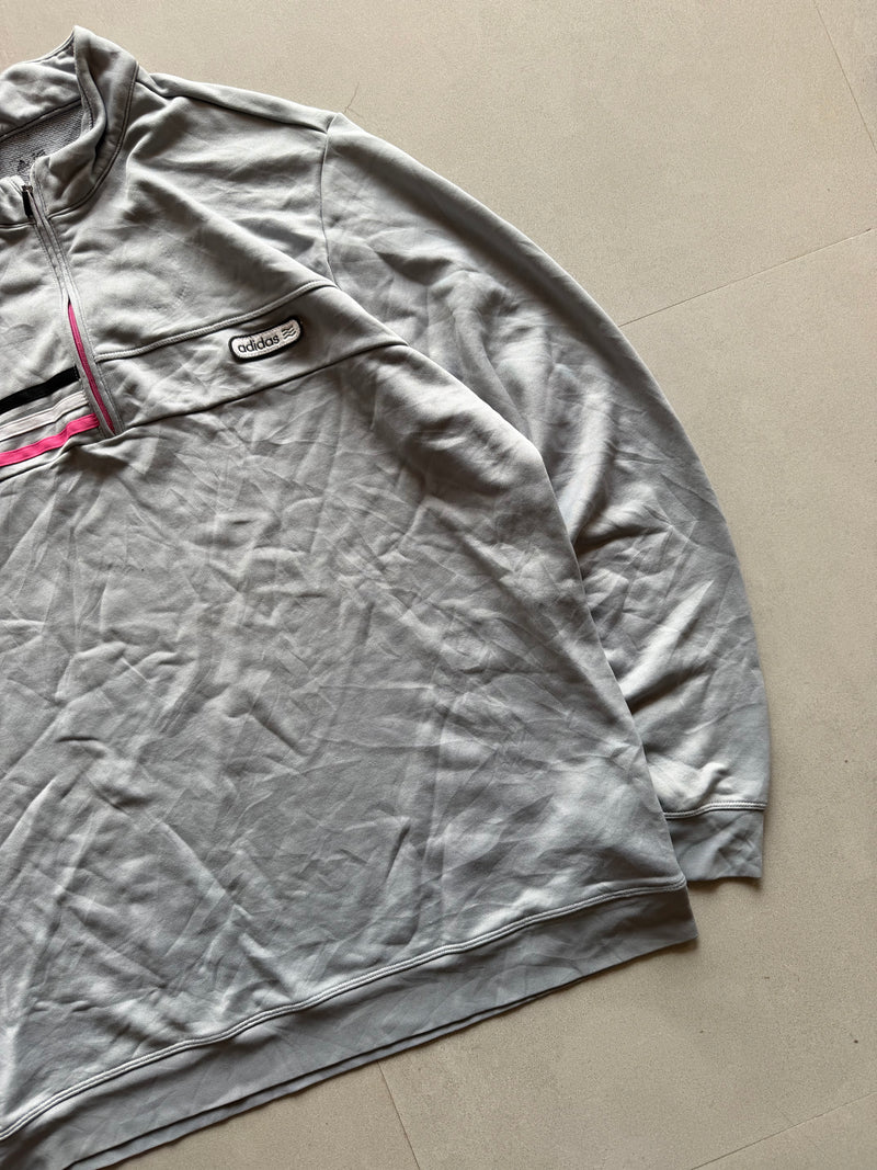 ADIDAS QUARTER ZIP JACKET - XL