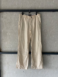 HAWKER BAGGY LINEN PANT - M