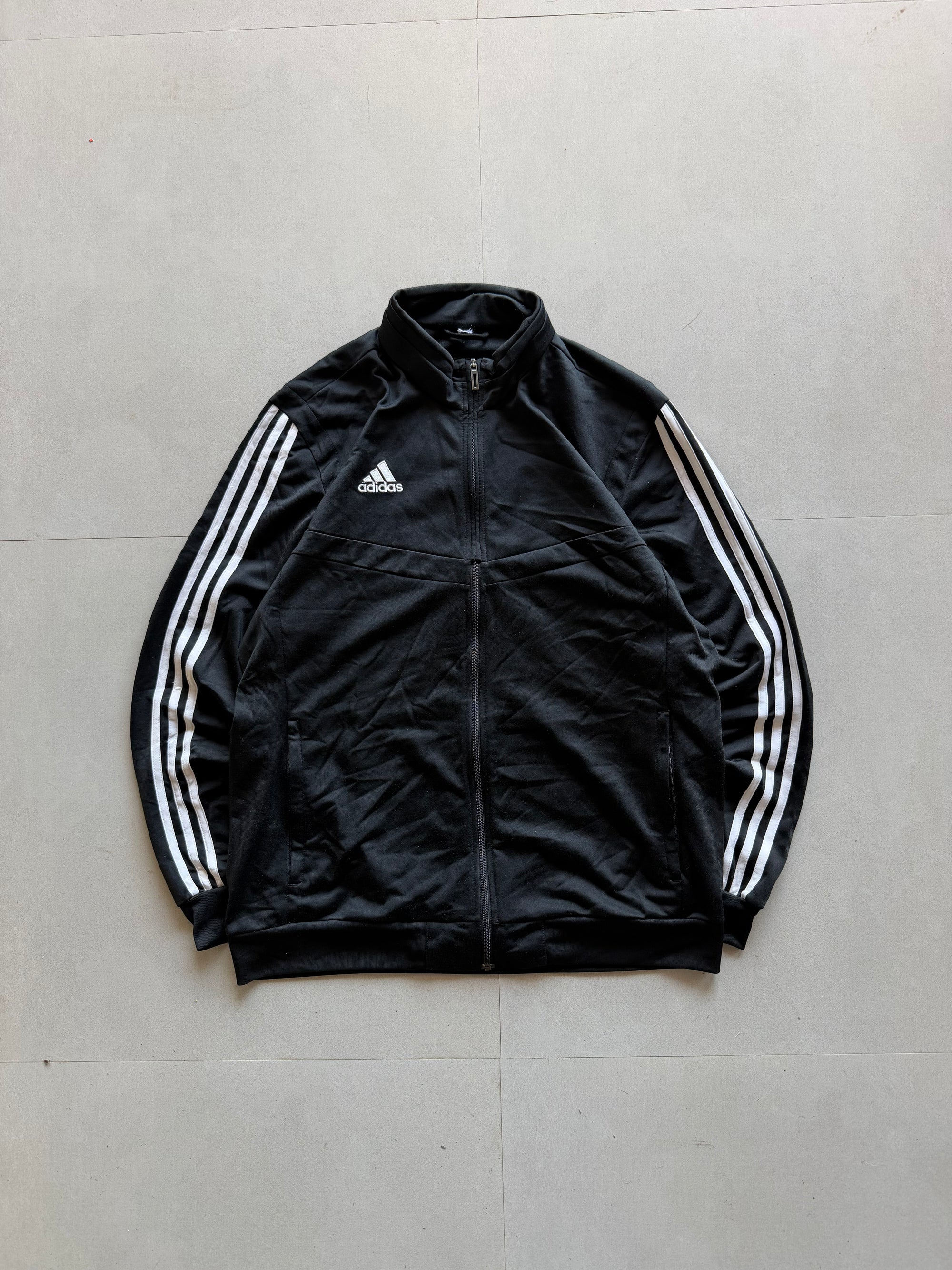 ADIDAS STRIPED JACKET - L