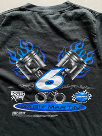 VINTAGE HANES MARK MARTIN 6 NASCAR TEE - S