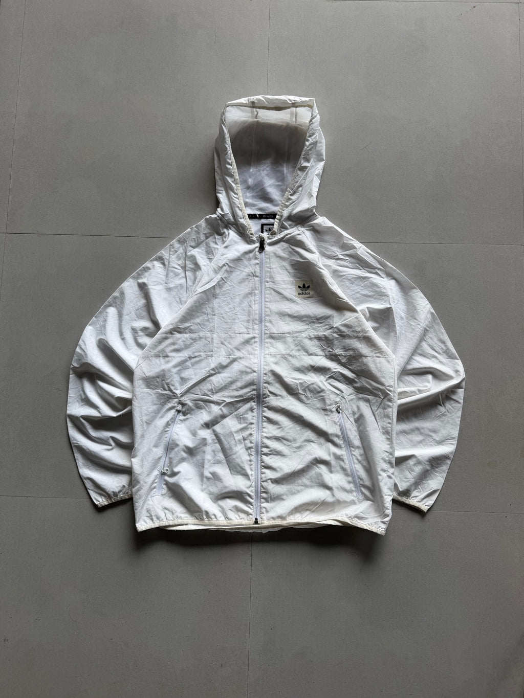 ADIDAS ORGINALS HOODED JACKET - XL