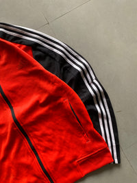 ADIDAS STRIPED JACKET - L