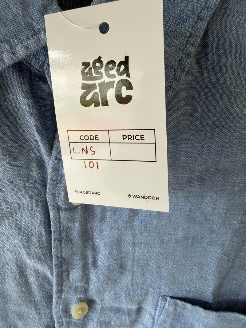 UNIQLO LINEN SHIRT SLN101 - M