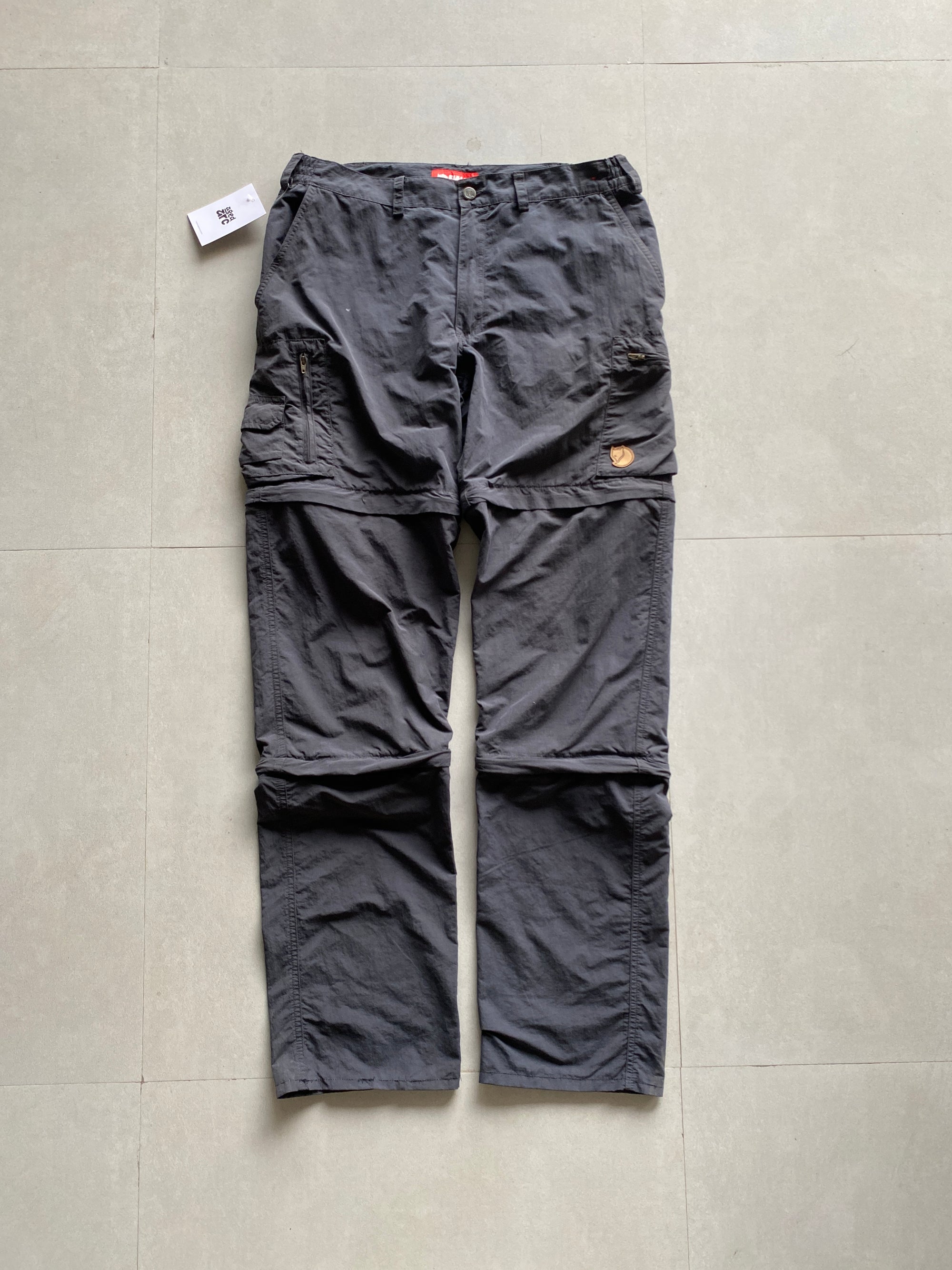 FJALL RAVEN DOUBLE CONVERTIBLE OUTDOOR PANT - M