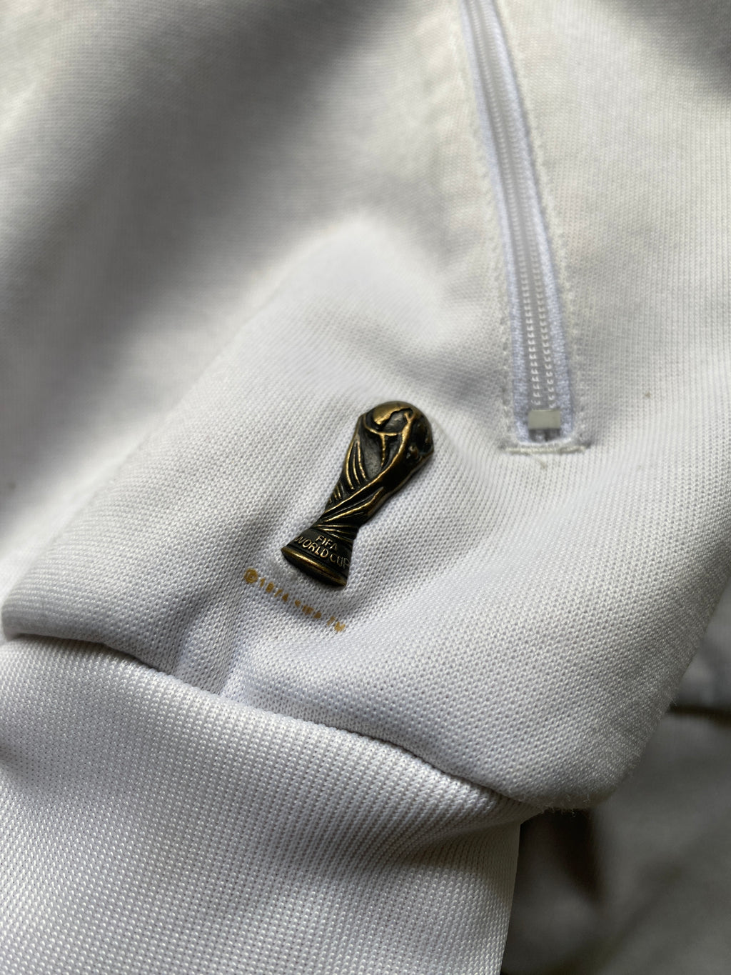 VINTAGE ADIDAS GERMANY STRIPED JACKET - S