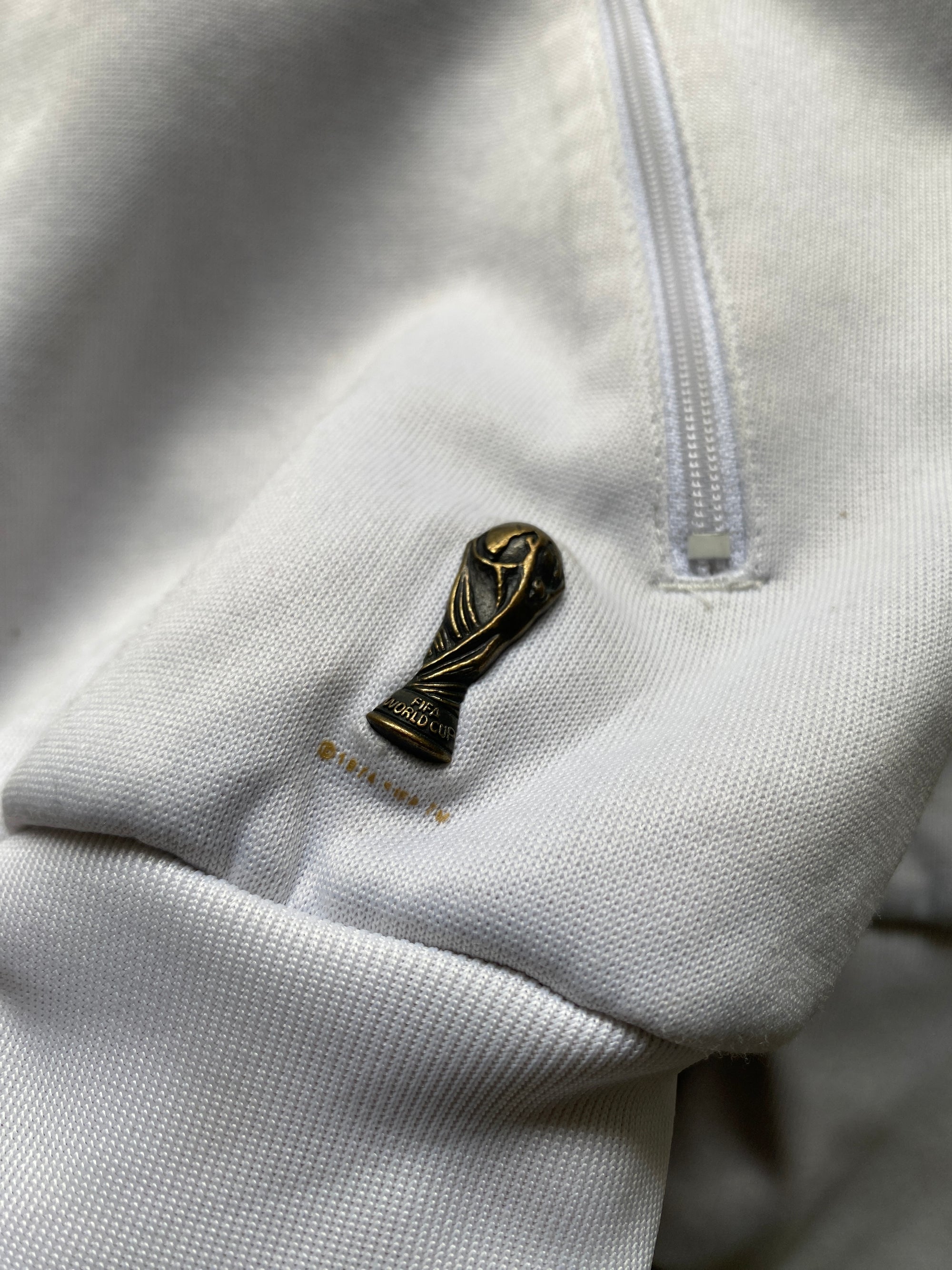 VINTAGE ADIDAS GERMANY STRIPED JACKET - S