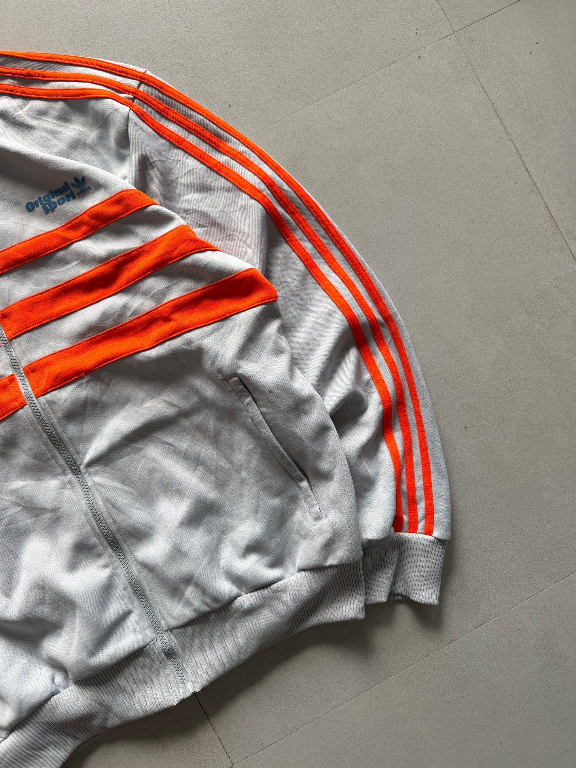 ADIDAS ORGINALS STRIPED JACKET - L