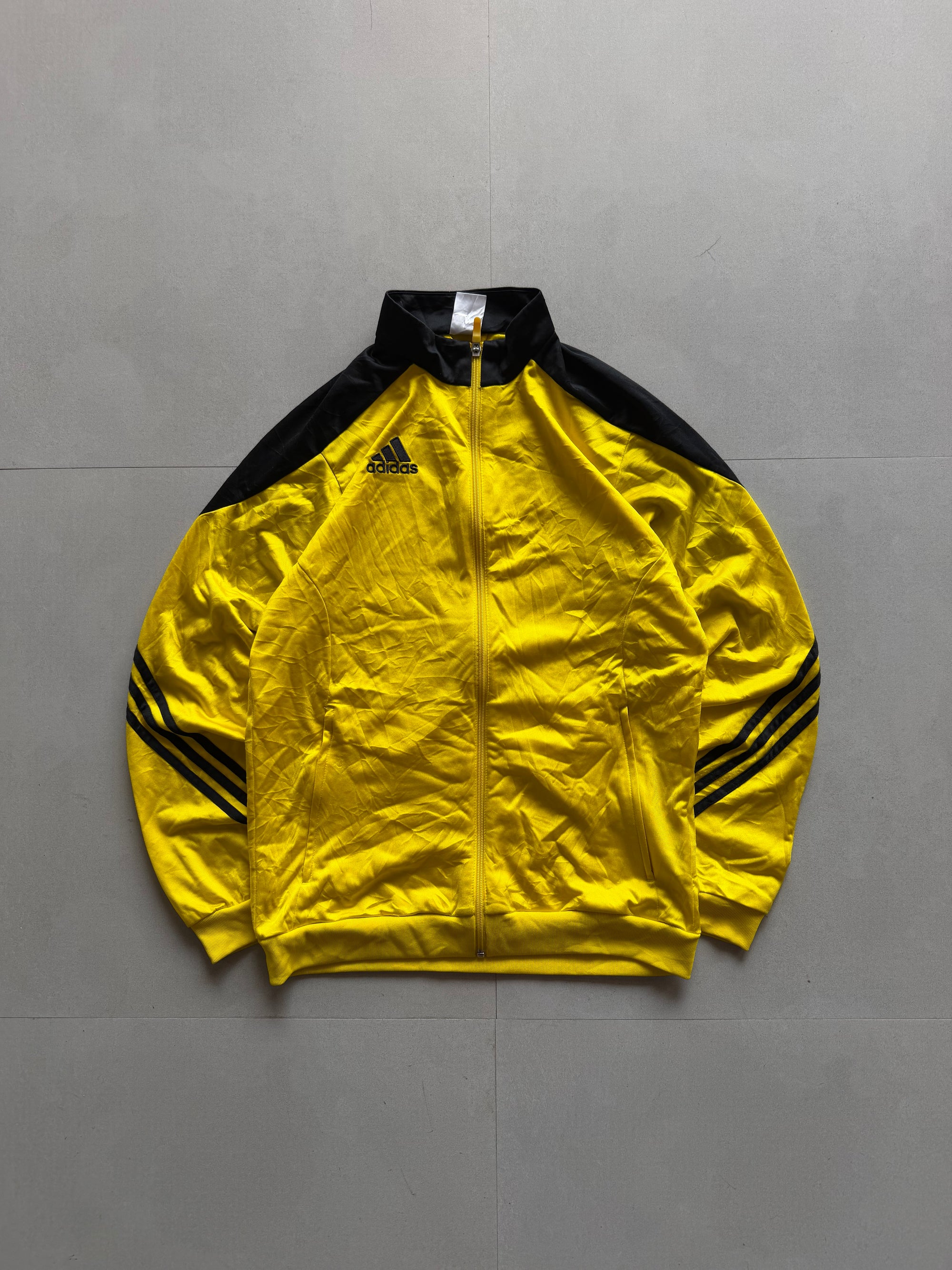 VINTAGE ADIDAS STRIPED JACKET - M