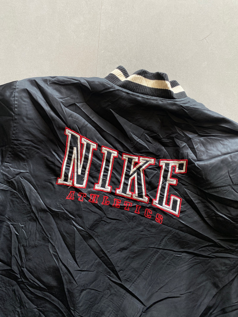 90s NIKE VARSITY JACKET - L