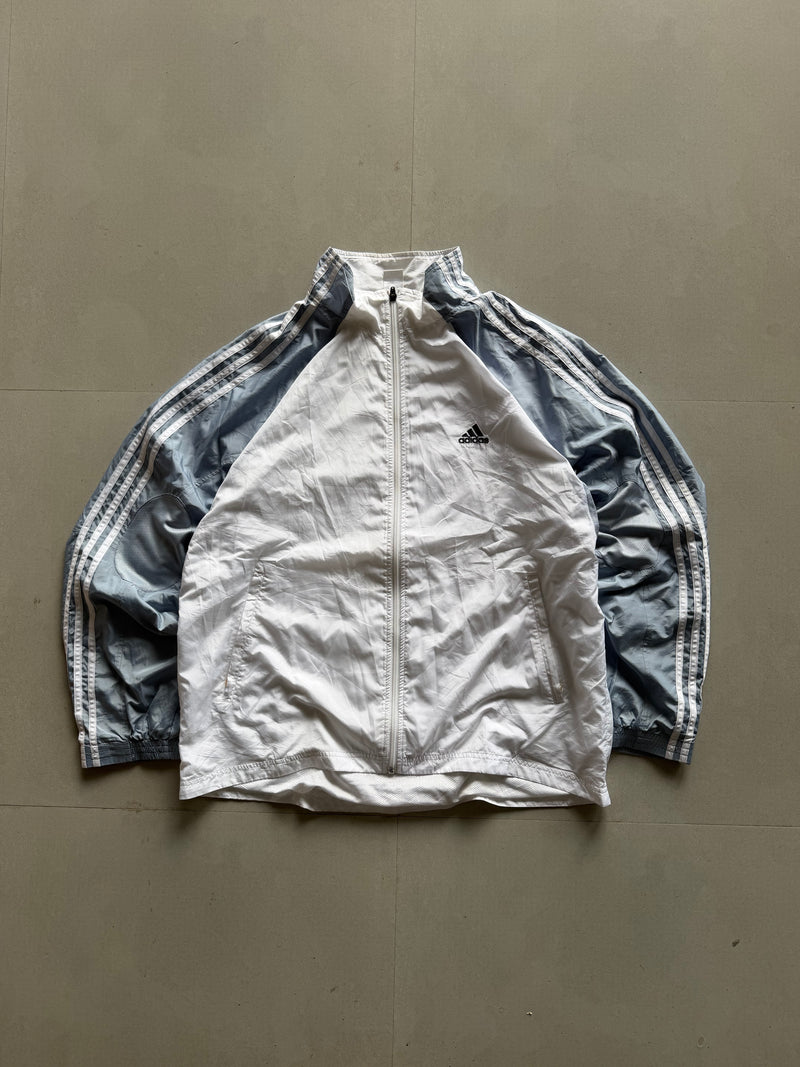 VINTAGE ADIDAS STRIPED JACKET - XL