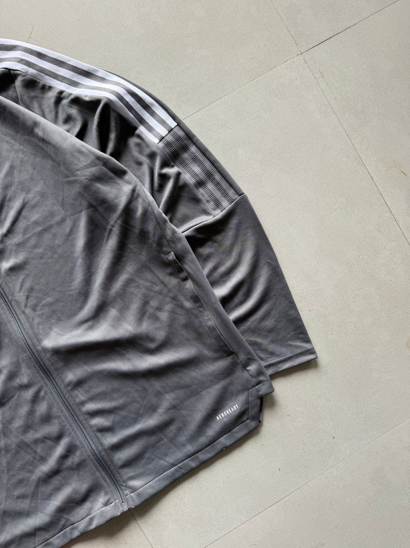 ADIDAS STRIPED JACKET - XL