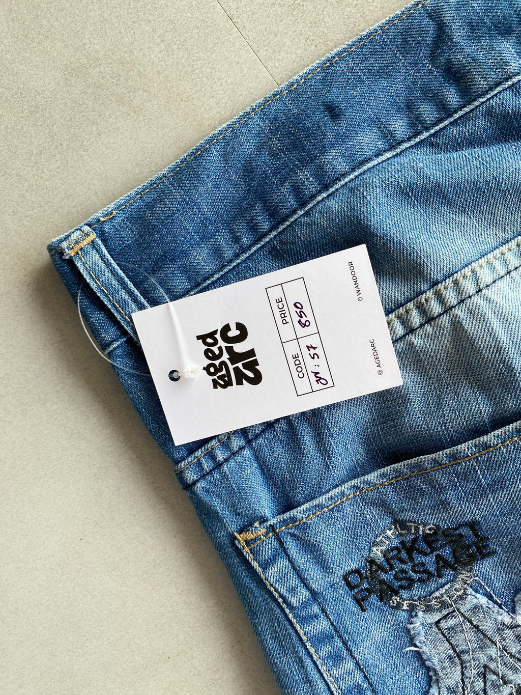 BAGGY DENIM - M