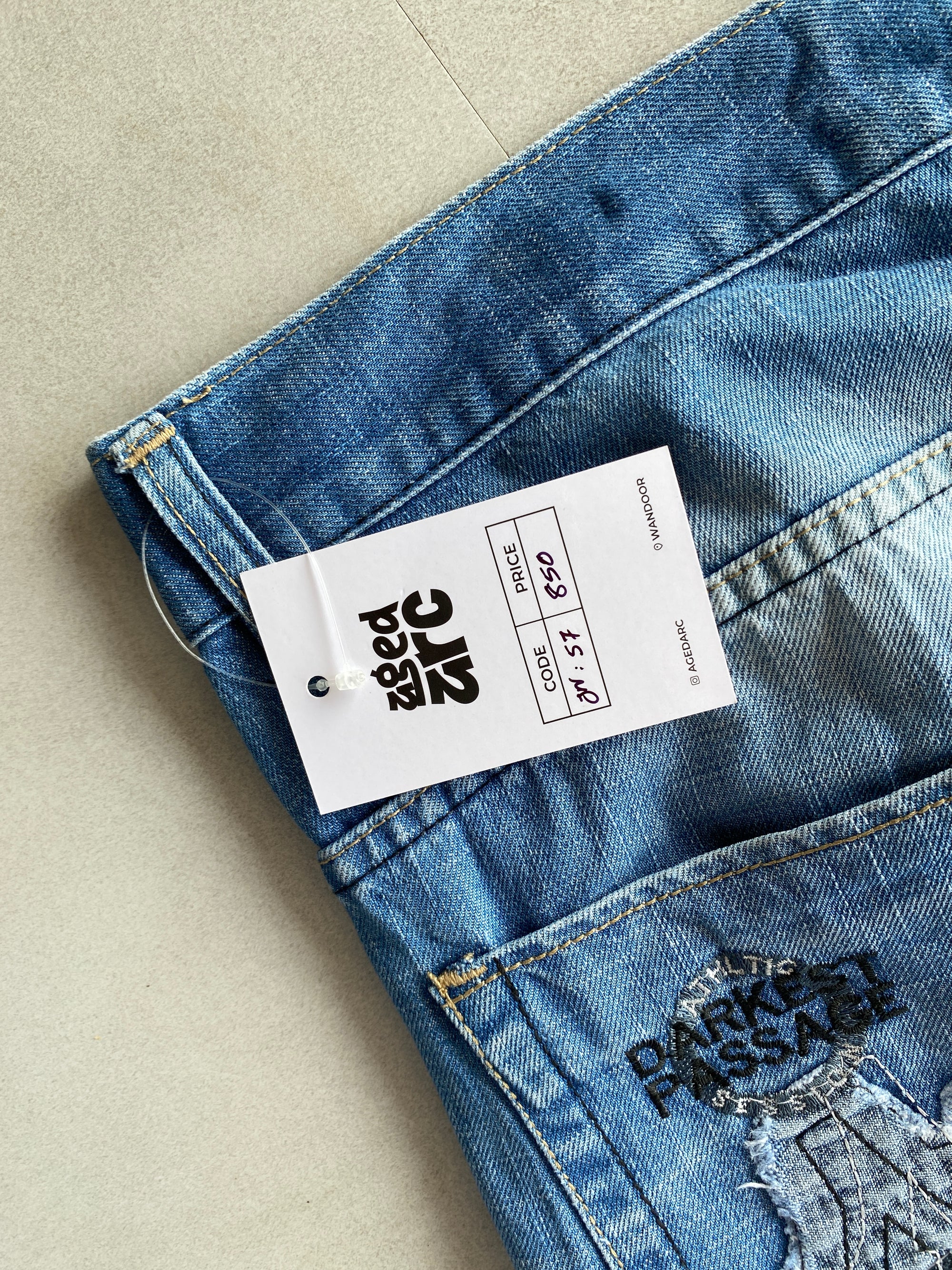BAGGY DENIM - M