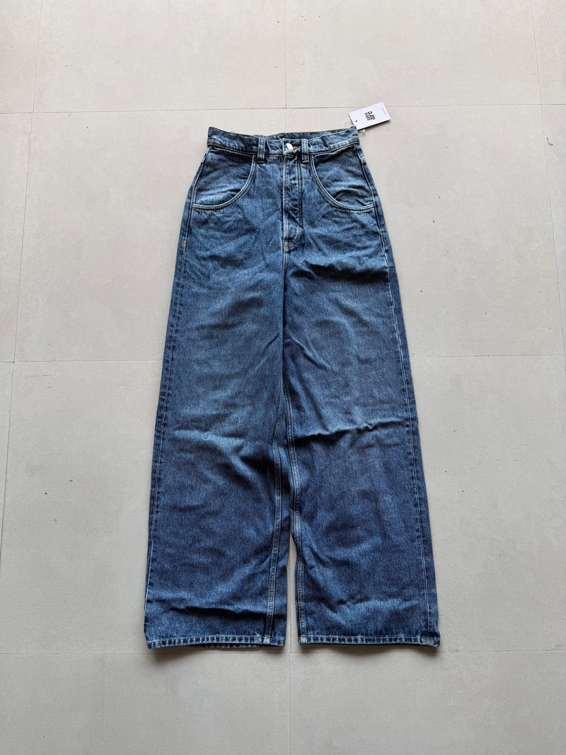 DN19 WIDELEG DENIM -  S