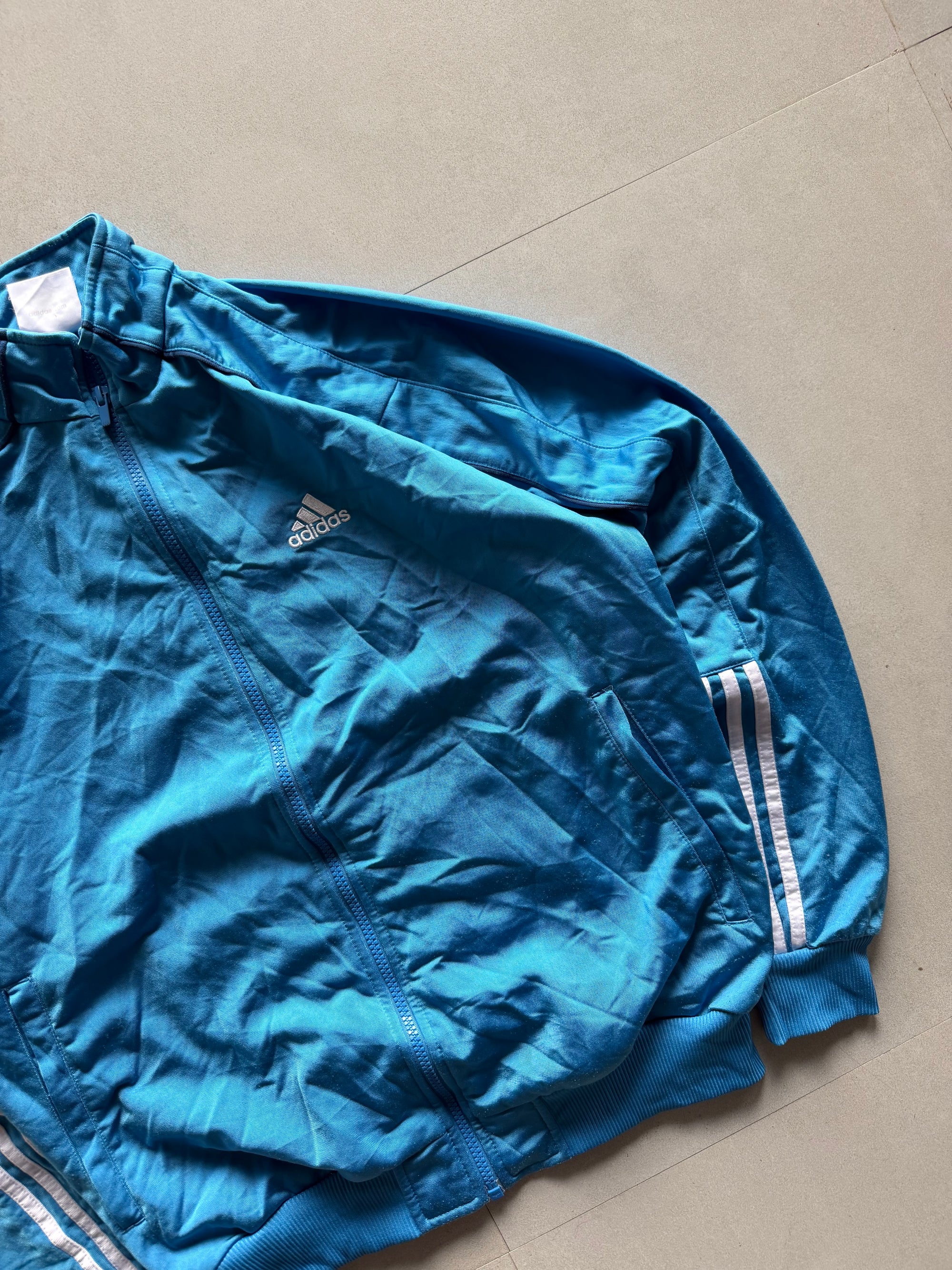 ADIDAS STRIPED JACKET - L