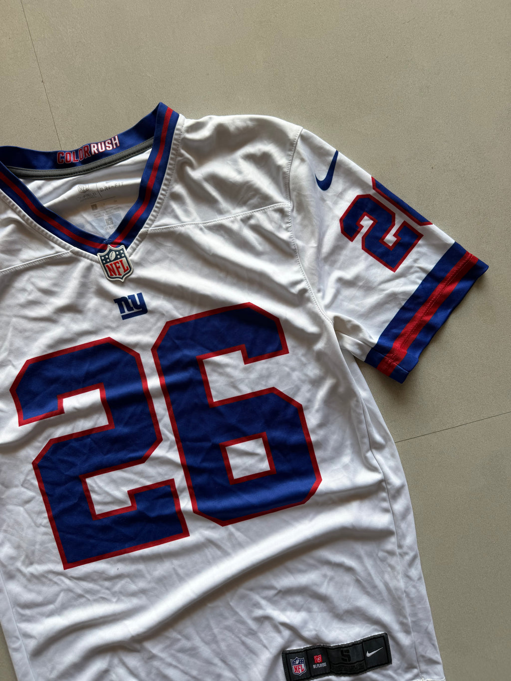 NIKE NY GIANTS NFL JERSEY - S