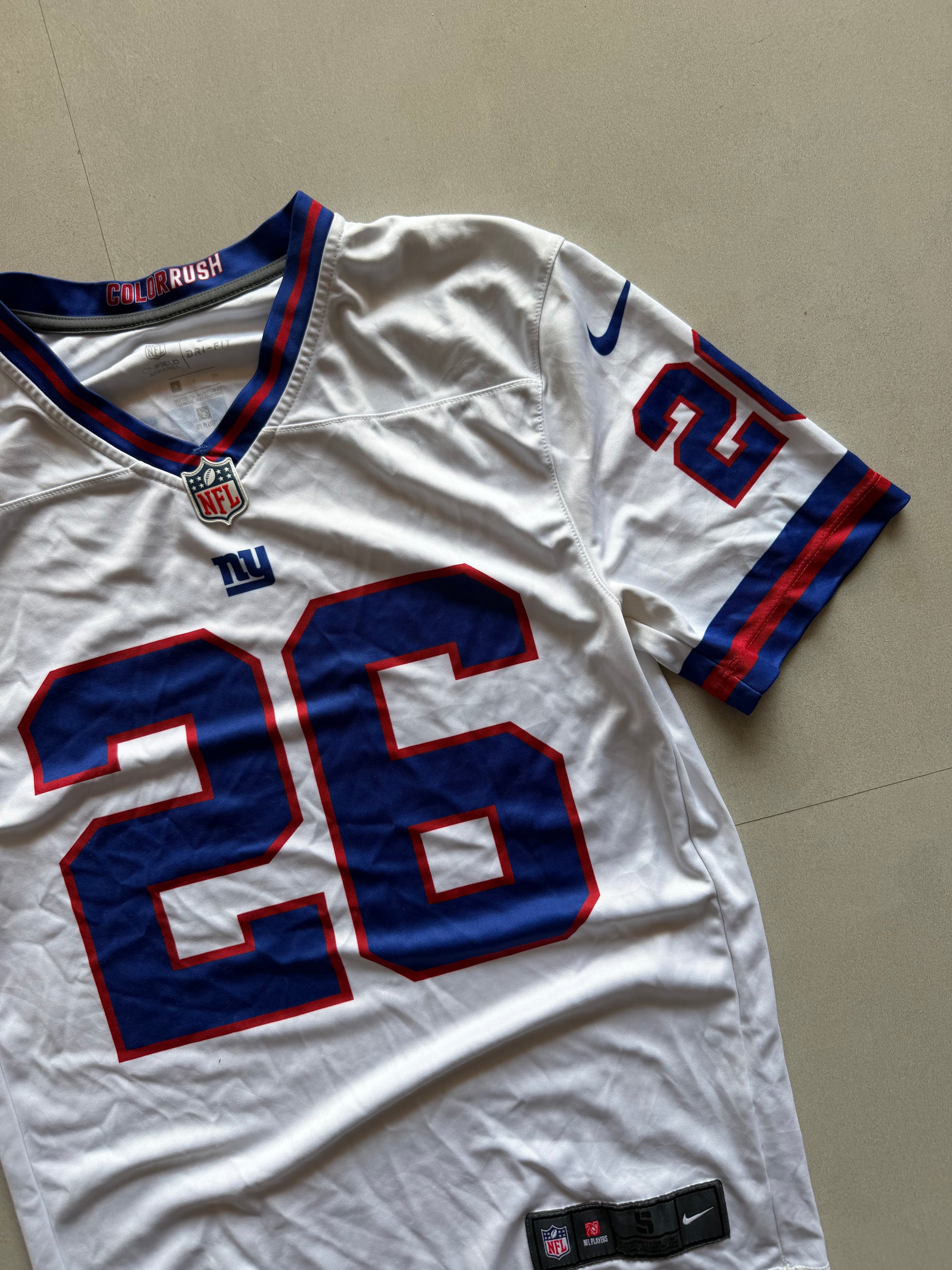 NIKE NY GIANTS NFL JERSEY - S