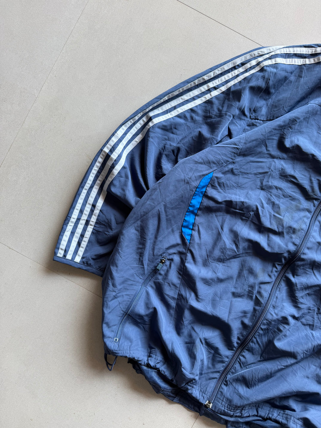 ADIDAS STRIPED JACKET - XXL