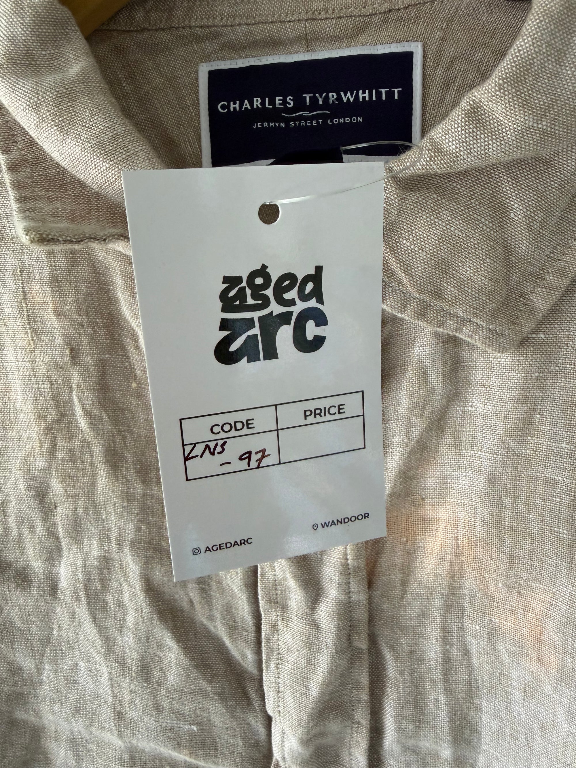 CHARLES TYPWHITT LINEN SHIRT SLN97 - MISSING