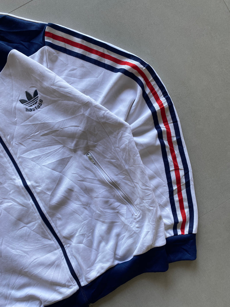 ADIDAS ORGINALS NASTASE STRIPED JACKET - M