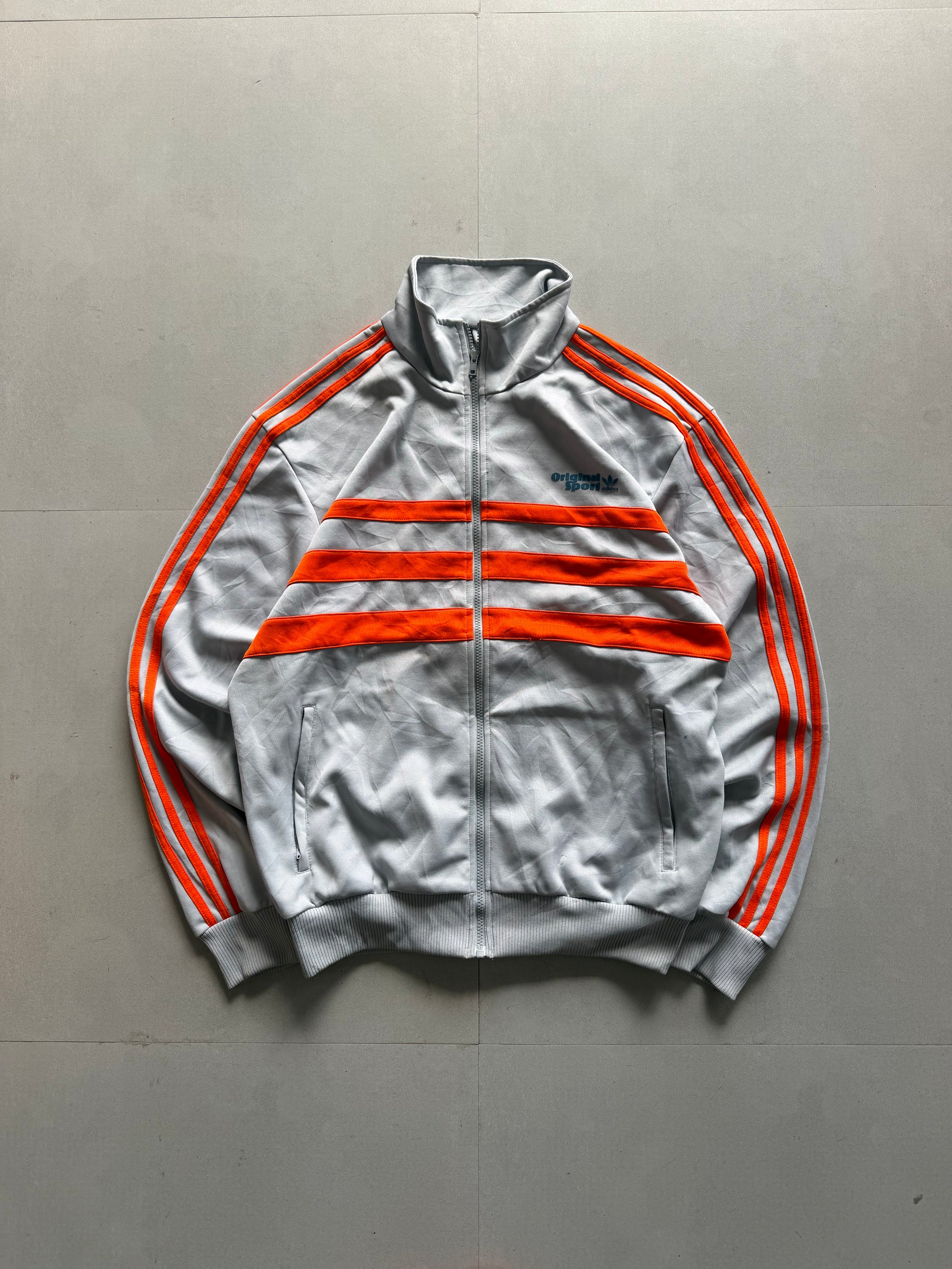 ADIDAS ORGINALS STRIPED JACKET - L