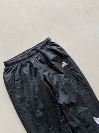 ADIDAS STRIPED BAGGY TRACK PANT - S