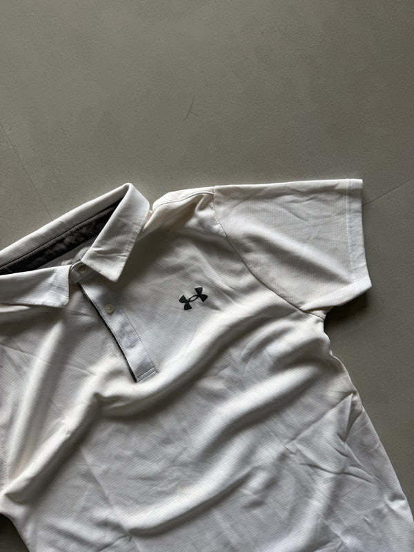 UNDER ARMOUR DRI FIT POLO TEE - S
