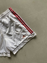90S ADIDAS BAYERN SHORTS - S - Aged Arc