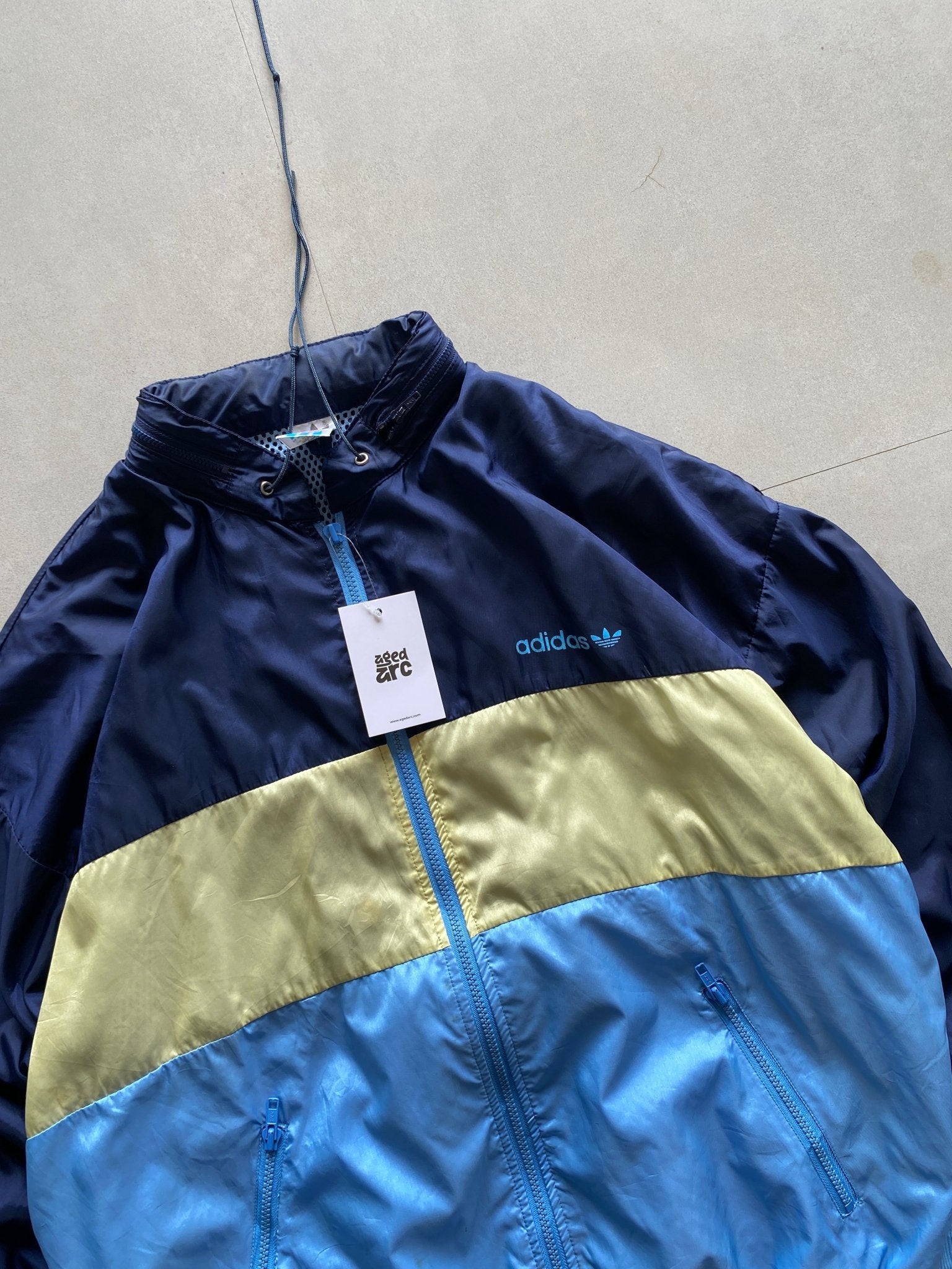 90S ADIDAS JACKET - XL - Aged Arc