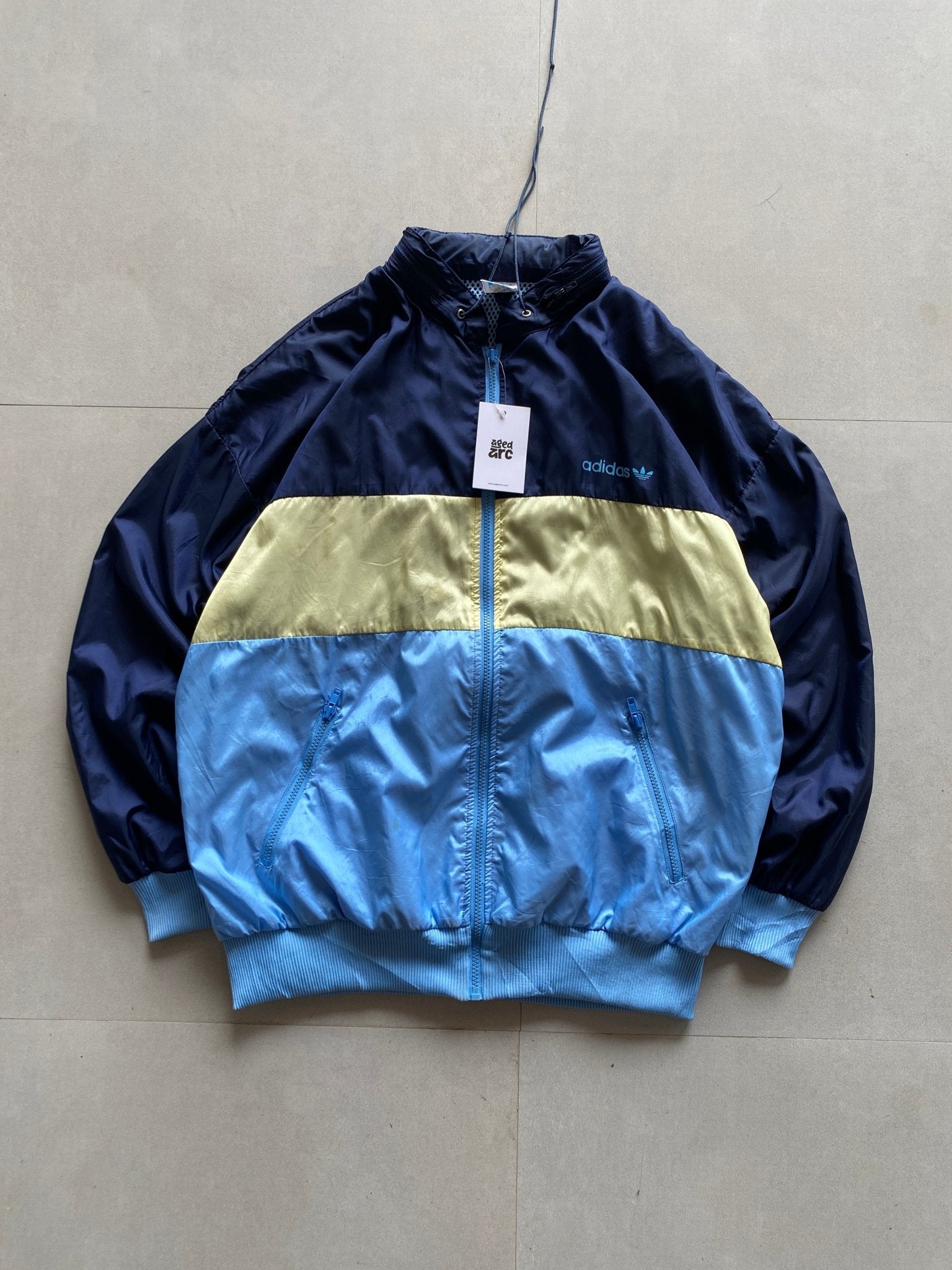 90S ADIDAS JACKET - XL - Aged Arc