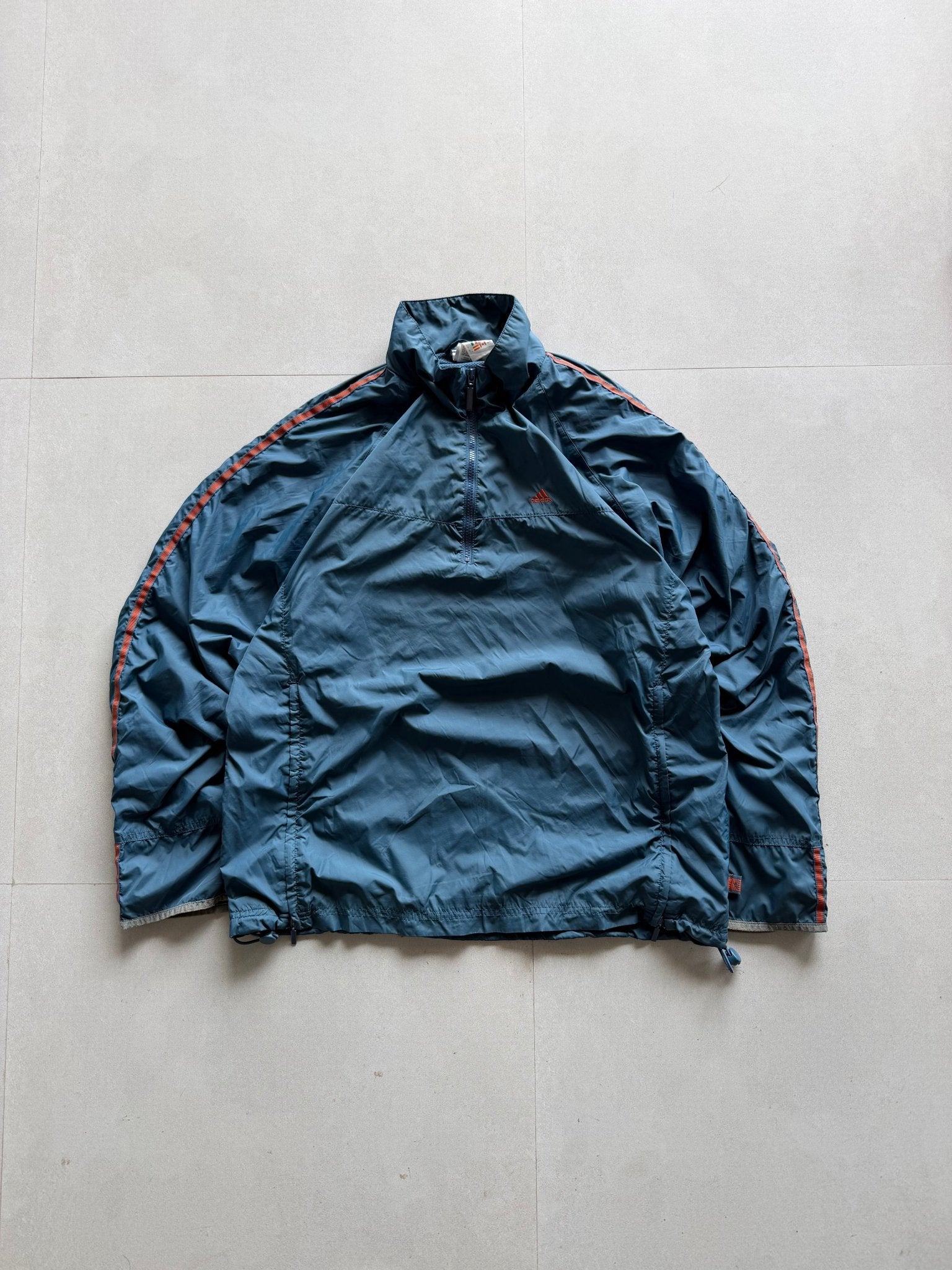 90S ADIDAS QUARTER ZIP JACKET - Aged Arc