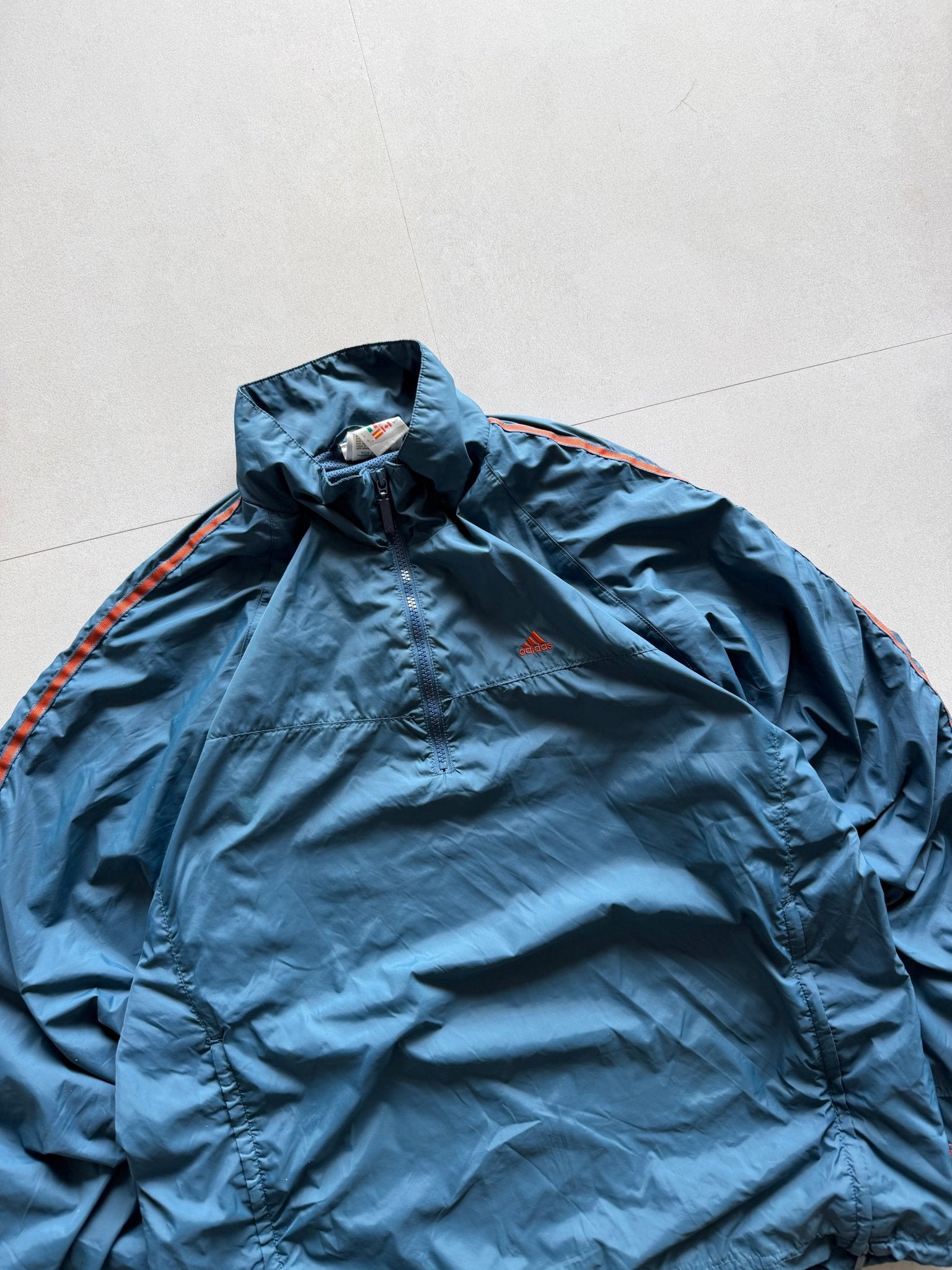 90S ADIDAS QUARTER ZIP JACKET - Aged Arc
