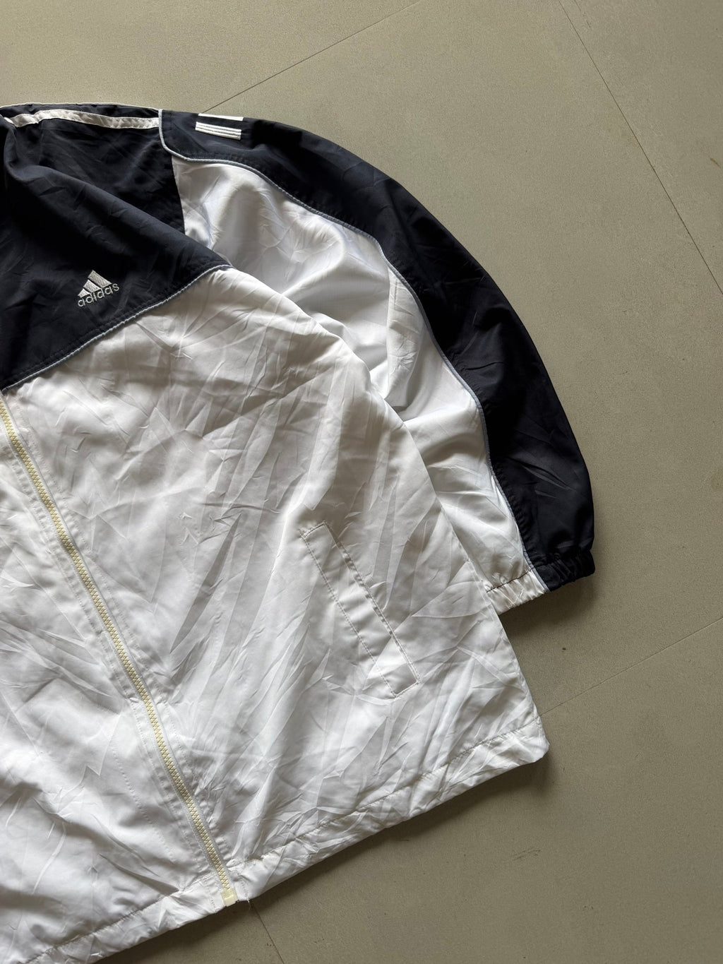 90S ADIDAS STRIPED JACKET - Aged Arc