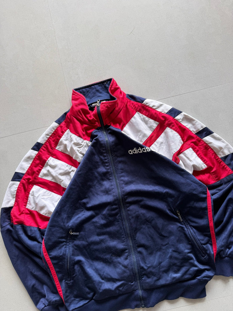 90S ADIDAS STRIPED JACKET - Aged Arc