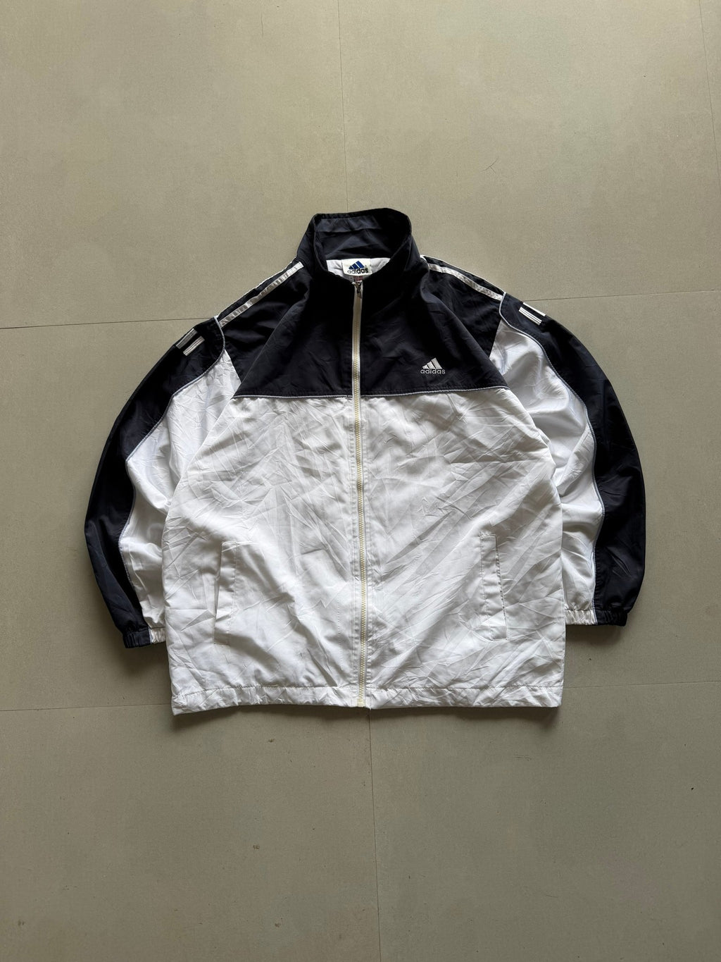90S ADIDAS STRIPED JACKET - Aged Arc