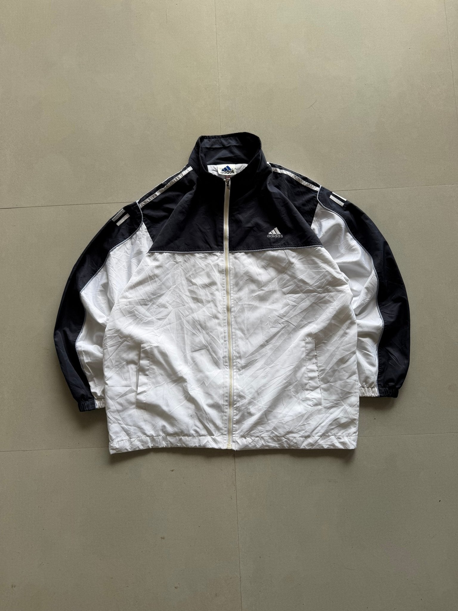 90S ADIDAS STRIPED JACKET - Aged Arc